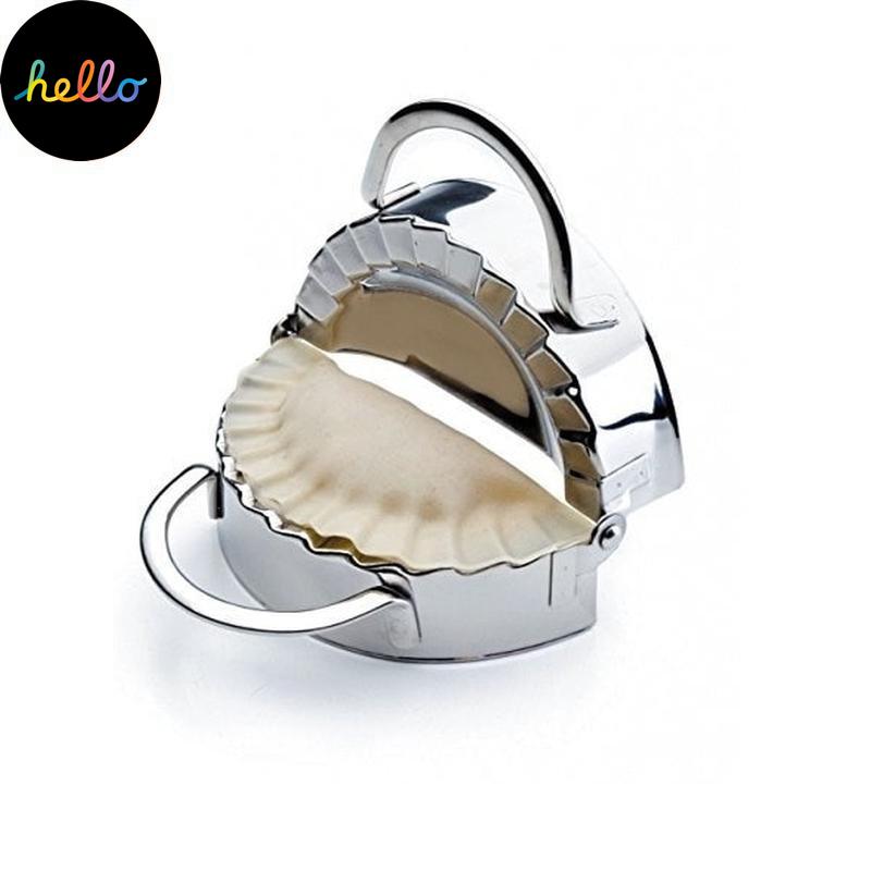 Экологичные кондитерские инструменты из нержавеющей стали для приготовления пельменей обертка для теста резак для пельменей плесень Кухня