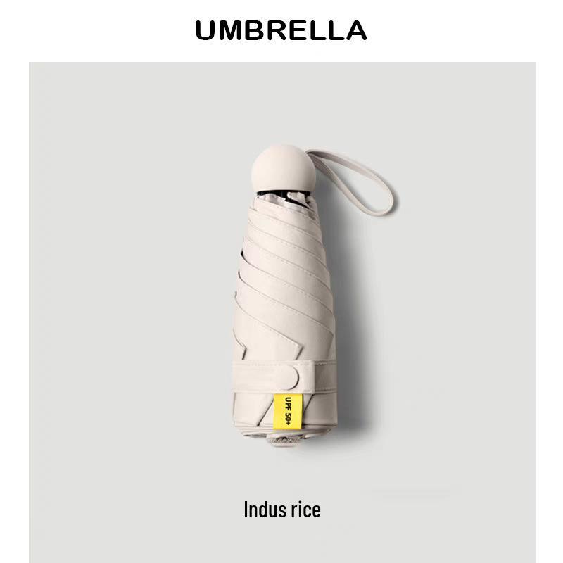 50% скидка на женский портативный солнцезащитный зонт - Защита от УФ-лучей, Ручное складывание, Зонт от дождя и солнца