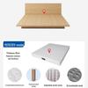 Zhigong Japanese Tatami Low Floor Bed for Home, Loft, Hotel Rental, or B&B Bedroom
