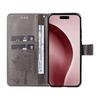 For iPhone 16 Pro Phone Case with Stand Cat Tree Pattern Leather Wallet Mobile Cover