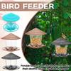 Outdoor Garden Hanging Bird Feeder Garden Automatic Hummingbird Feeder Mounted