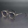 Ретро Персонализированные Hd Металлические Круглые Очки для Женщин с Миопией Модные Уличные Нейтральные Высококачественные Очки для Вождения Панк