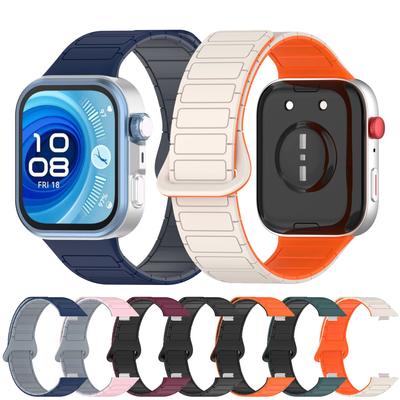 Магнитный ремешок для Huawei Watch Fit 3 4 pro Аксессуары для ремешка Силиконовый сменный ремень Браслет Huawei watch fit3 4 Ремешок