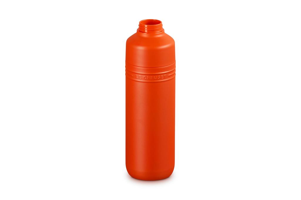 Le Creuset Bottle 1000ml Orange Stainless Steel Vacuum Insulation Hot Cold Wide Mouth Easy to Clean On the Go