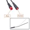Electric Bike Extension Cable Wire Reliable and Durable 2Pin/3Pin/5Pin/6Pin Plug Connector