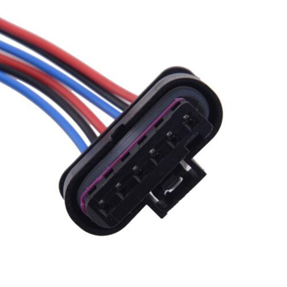 6-контактный разъем для заднего фонаря 61132359993 для Fiat 500x, задние фонари, 6 предварительно подключенных штыревых разъемов для заднего фонаря Z5O6