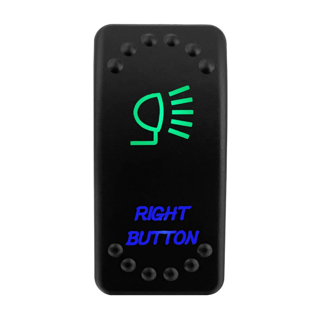 12V 20A Marine Boat Rocker Switch Green Blue Led SPST DPDT Car Switch Waterproof 24V for Jeep Wrangler Cam Am Polaris Battery Switches5
