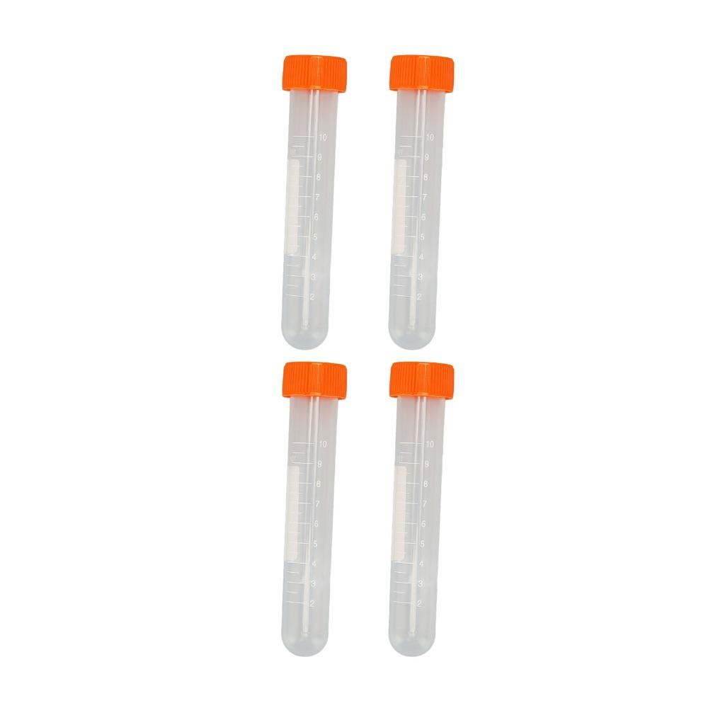100pcs 10ml 10ml Volume 10ml Centrifuge Tube Screw Lid Screw Cap Tubes Sample Preservation