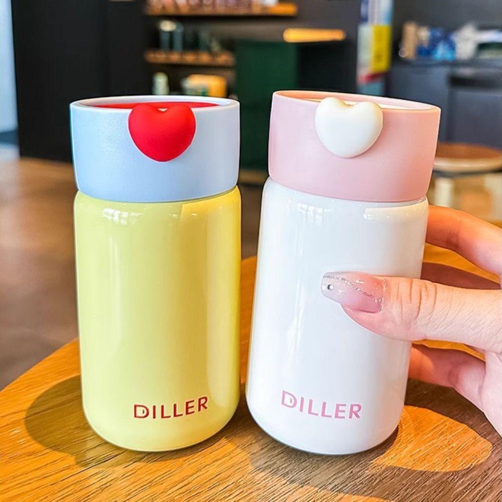 Drinking Kettle Mini Thermos Cup Stainless Steel Thermal Water Bottle  Outdoor Sports