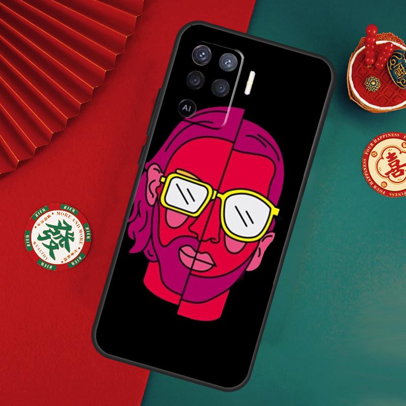 PNL QLF Rapper Singer Case For Oppo A76 A16 A96 A17 A60 A40 A80 A98 A58 A78 A18 A38 A57 A74 A54 A94 A15 A5 A6 Pro