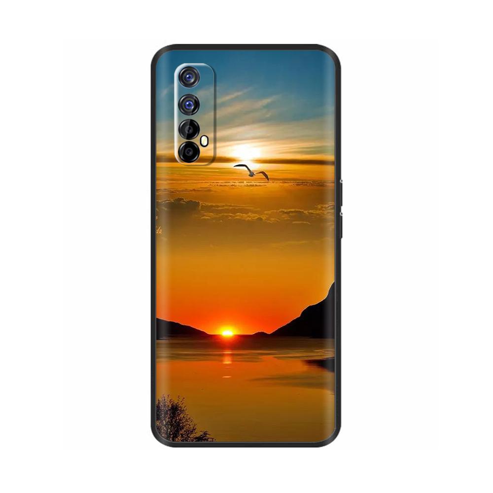 Чехол для OPPO Realme 7 realme7 RMX2155 7Pro Стильный Расписной Чехол Чехлы для Телефона Для OPPO Realme 7 Pro Fundas Coque Бампер