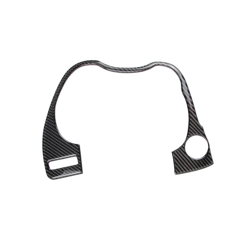 Стайлинг автомобиля для Infiniti Q50 Q60 2014-углеродное волокно, отделка приборной панели, декоративная крышка центральной панели управления