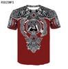 2020 новая летняя модная футболка с татуировкой викингов, мужская рубашка Viking Odin, забавная футболка с 3D принтом Harajuku, повседневная уличная футболка