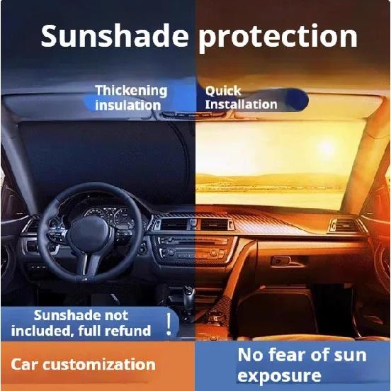 Car Windshield Sun Shade for Land Rover Discovery L318 L319 L462 3 4 2010-2024 Reflector Sunshade Offers Protection Accessories