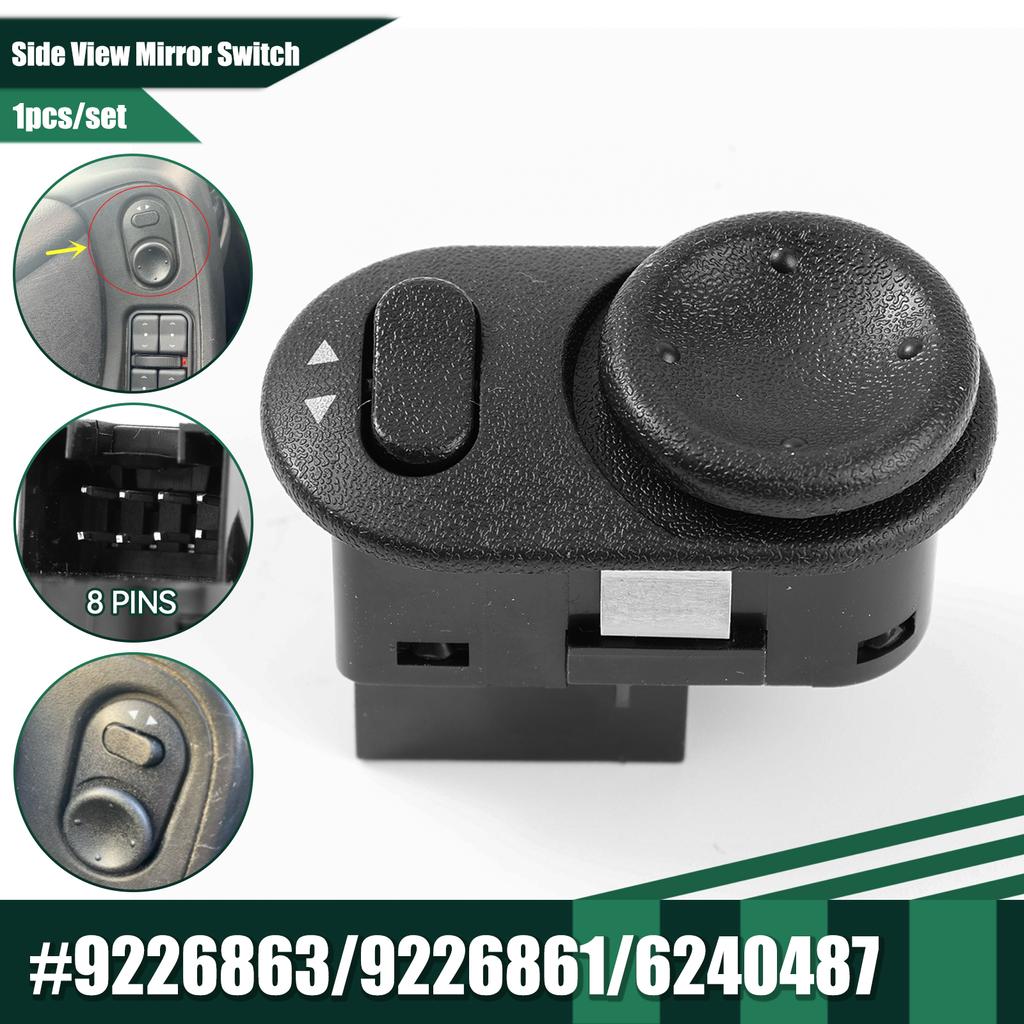 Боковое зеркало, переключатель зеркала заднего вида, ручка управления для Vauxhall Opel Corsa C Meriva Vectra Zafira A 9226863 9226861 6240487