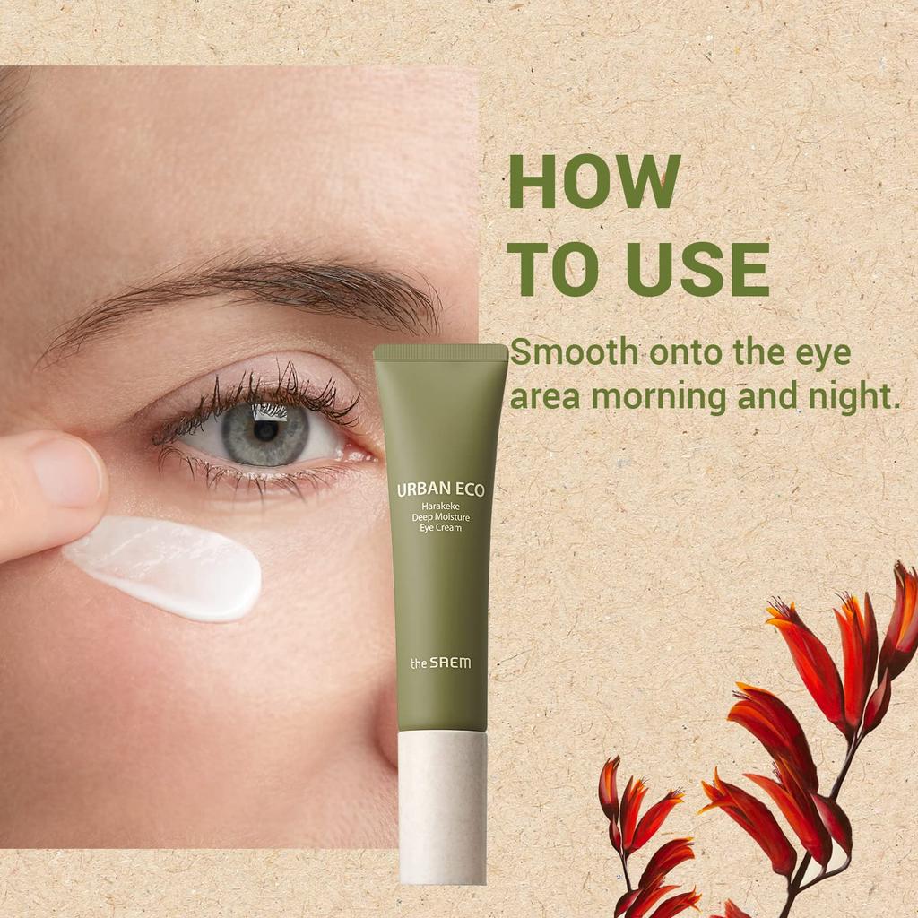 The Saem Urban Eco Harakeke Deep Moisture Eye Cream 30ml