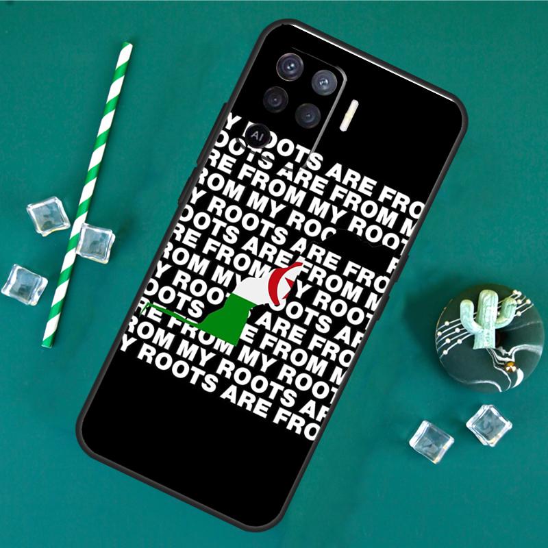 Western Sahara Flag Phone Case For Oppo A18 A38 A58 A78 A98 A40 A60 A80 A91 A15 A17 A74 A94 A54 A57S A16 A76 A96