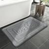 Утолщенный Нескользящий Впитывающий Коврик для Ванной Комнаты с Губкой с Медленным Восстановлением