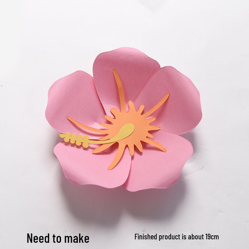 Декор стен в виде листьев и цветов в скандинавском стиле для школьных классов, торговых центров и детских комнат