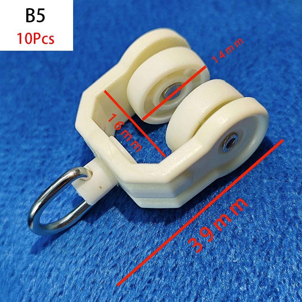 10 шт. мебельная фурнитура колеса для штор рельсы для штор крючок кольцо слайдер аксессуары для штор