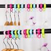 10Pcs Multi Functional Clothes Pegs Plastic Hanger Laundry Hook Clip New Clothes Hanger