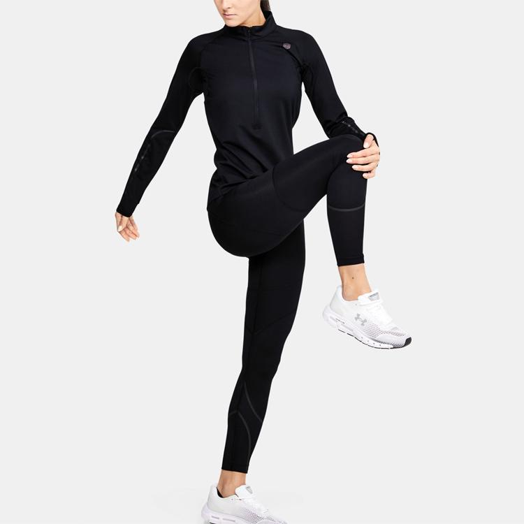 Under Armour Брюки женские Rush ColdGear® Run Training Breathable Fitness, черные 1342893-001