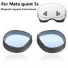 Для VR-очков Meta Quest 3S Прокладка для очков Защита от царапин Зеркало VR-гарнитуры Магнитное Предотвращает царапины очков