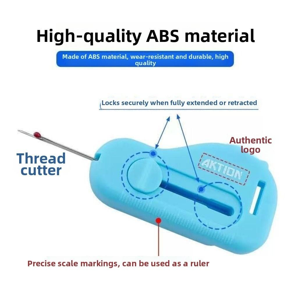 Built-In Seam Ripper Magnetic Sewing Track Sewing Guide Ruler Sewing Machine Accessories