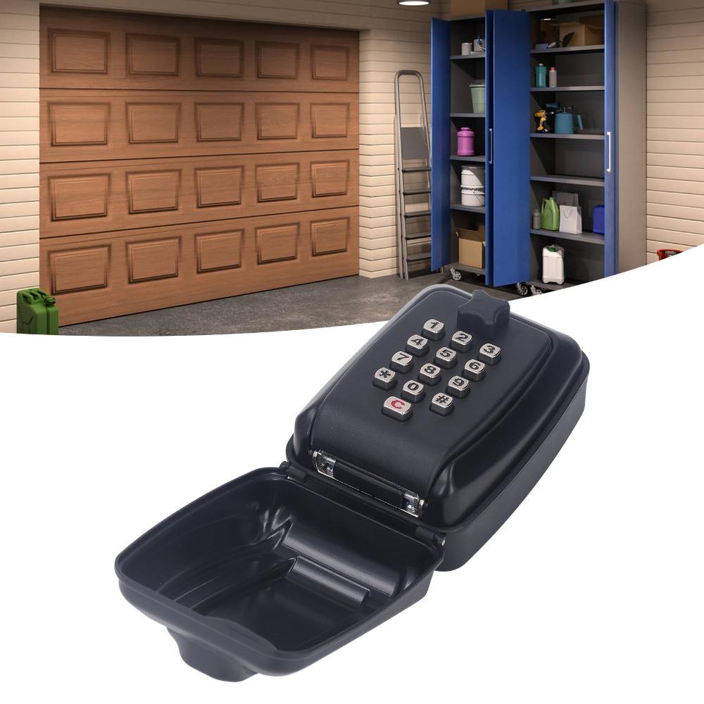12 Digit Combination Key Lock Box Wall Mounted Security Lockbox Combination Key Box Home Use