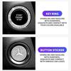 DQQ3   Car Key Start Button Decoration Ring Diamond Rhinestone Circle for Mercedes Benz W211 W204 W210 W203 CLA GLA Auto Accessories