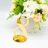 1PC Number Sign Birthday Party Seat Card 0-9 Number With Base Wedding Supplies Acrylic Mirror Table Decor 3D Digital