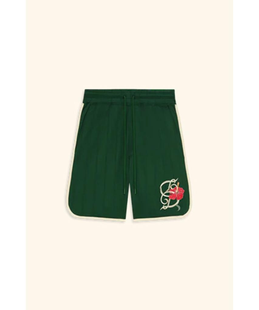 DROLE DE MONSIEUR D Hibiscus Patch Shorts Short D Hibiscus D0Pom26329Grd