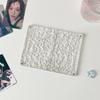 Clear Acrylic Photo Card Holder Water Ripple Picture Frame Photo Display Stand  Desktop Display