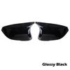 Rhyming Rearview Mirror Cover Side Mirror Caps Horn Style Fit For Fit For Infiniti QX30 Q50S Q50 Q60 Q70 2014