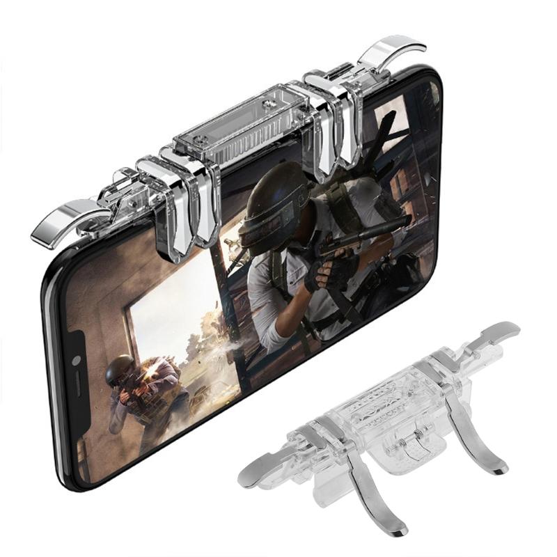 Игровой триггер для мобильного телефона Геймпад Кнопка Ручка Шутер Контроллер Клавиатуры Держатель для телефона