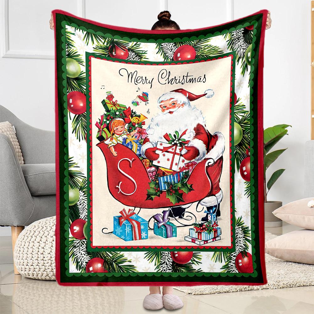 Christmas 95 Blanket Soft & Cozy Perfect for Office Office Chair Bedding for All Occasions Warmthful Decor Birthday Christmas Gift Blanket