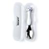Cute Animal Kids Spoon and Fork Set Stainless Steel Baby Toddler Cutlery Portable Children Dinner Utensils with Storage Box