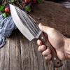 6" Kitchen Knife Forged Stainless Steel Hunting Knife Meat Chopping Cleaver Chef Knife Butcher Knife