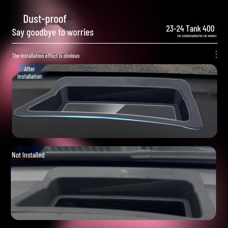 Подходит для 23-24 бака 400: Пылезащитный чехол HUD для автомобильных аксессуаров