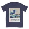 Hokusai  The Great Wave off Kanagawa TShirt Summer  Hip Hop TShirts Mens Cotton Round Neck Plus Size 5XL Top Tees