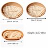 Round & Oval Bread Proofing Basket Decorative Sourdough Proofing Baske  Professional Bakers