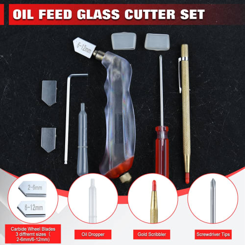 LEONTOOL 9-Piece Tile Nippers, Glass Tile Nippers, Glass Nibbling Pliers Set, Glass Lathe, Running Pliers, Tile Nippers, Mosaic Tile Cutting, Glass Cu