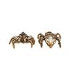 Vintage Brass Spider Tarantula Figurines Miniature Creative Solid Copper Desktop Toy Ornament Decoration Crafts Accessories