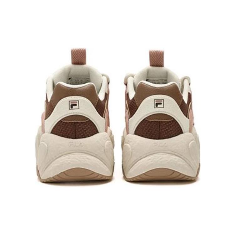 (WMNS) FILA CROISSANT Chunky Sneakers 'Pink Brown' Women's F12W342103FMR