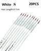 10/20pcs Thin Hand Painted Acrylic Paint Drawing Hook Line Pen Painting Brush
