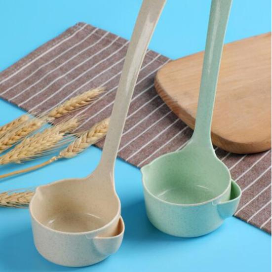 Safe with Hanging Hole Kitchen Utensils 2 Colors Hot Pot Spoon Soup Oil Filter Home Use Soup Oil Spoon