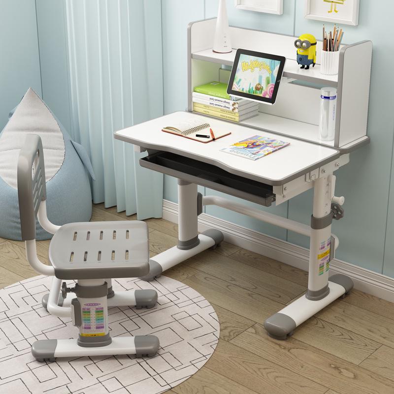 Tongben Shi 80 см Детский регулируемый комплект стол и стул для учебы с защитой осанки и зрения