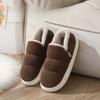 Мужская хлопковая обувь, теплые сумки для дома и женские хлопковые тапочки для осени и зимы