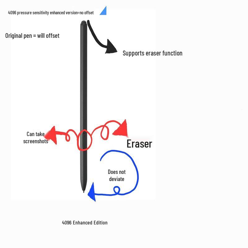 Samsung Galaxy Tab S3/S6 Stylus Pen with Magnetic Attachment