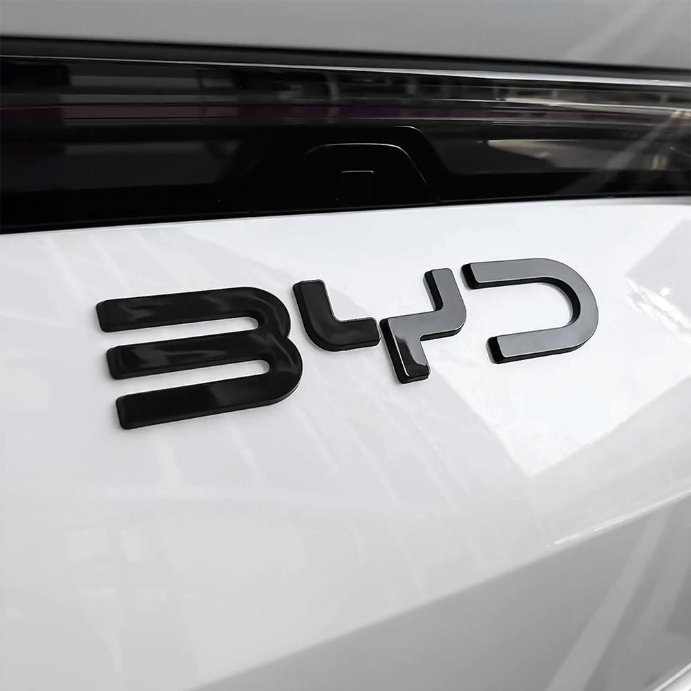 3D ABS Накладка на решетку переднего капота, эмблема, крышка, наклейка на задний багажник для BYD Atto 3 Yuan Plus Song Plus Tang Han TAN Seal